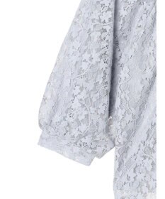 earth music&ecology フラワーレースブラウス