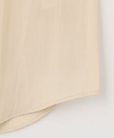 自由区 【WEB限定/セットアップ着用可/洗える】ブライトサテンライト Vネックブラウス