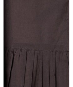 CRAFT STANDARD BOUTIQUE インド綿パフスリーブギャザーワンピース