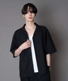 WEGO 【ユニセックス着用ITEM/SMLサイズ展開】 TRオープンカラーシャツ（SS）