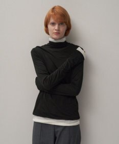 ATON MODAL SILK JERSEY | タートルネック