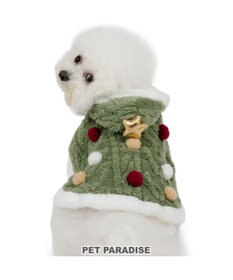 PET PARADISE ペットパラダイス ツリー ポンチョ 小型犬