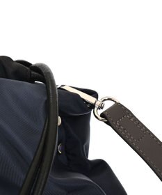 style code 【PADMA/パドマ】カードケース付　ナイロン巾着トートバッグ