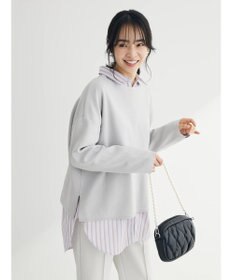 Green Parks 洗える　ボートネックニットプルオーバー