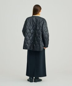 J.PRESS YORK STREET 【WOMEN】キルト×ジャージ ブルゾン