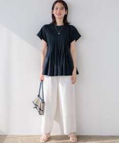 組曲 L 【先行予約】サマージャージーブラウスライク カットソー