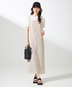 ANY SIS L 【接触冷感・速乾・UVカット・洗える】スイートクール キャミワンピース