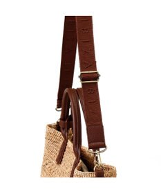 IBIZA ラフィア　2WAYバッグ