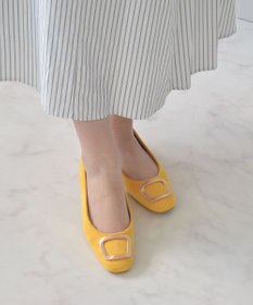 Bridget Birkin 【Bridget Birkin】スクエアバックルフラットシューズ