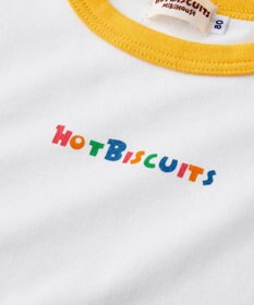 MIKI HOUSE HOT BISCUITS 【70-110cm】 ショルダーベア 半袖Tシャツ