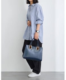 MioFIRANO ホースシューエナメルハンドバッグ 2WAY　FIRANO フィラノ