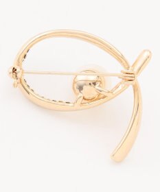 ANY SIS ジュエルラインパール調 ブローチ
