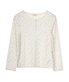 earth music&ecology アイレットジャガードタイトプルオーバー