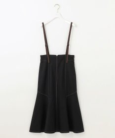 ANY SIS 【洗える】カラーMIXシャンブレー スカート