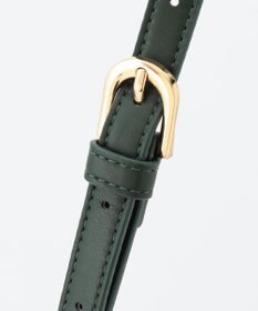 LA BAGAGERIE シープキルトWストラップスクエアショルダー