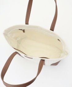 JOSEPH ABBOUD 【軽量/バッグINバッグ付き】ヘリンボンキャンバス トートバッグ