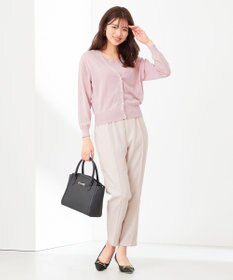 ANY SIS 【美人百花6月号掲載】2SET シアーカーディガン アンサンブル