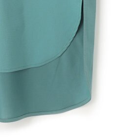 ICB L 【洗える】 タイプライタージャージーコンビ カットソー