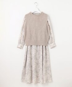 Feroux 【セットアイテム】ニットベストセット ワンピース