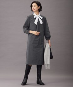 J.PRESS LADIES L 【WEB限定・洗える】グレイス メモリータフタ ワンピース