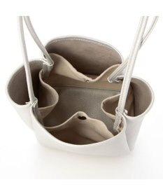 UNBILLION カシュカシュ cachecache / シュリンク合皮ワンハンドル手提げ