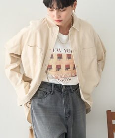 AMERICAN HOLIC Ｗポケットコーデュロイシャツ