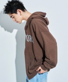 WEGO ワッペンロゴジップパーカー