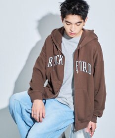 WEGO ワッペンロゴジップパーカー