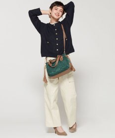 LA BAGAGERIE グリッドキルティングトート