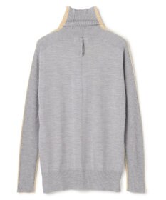BEIGE， 【洗える・VERY NaVY12月号掲載】LA MONNAIE / バイカラーウールタートルニット