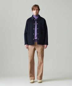 J.PRESS MEN コットンピケストレッチ カーゴパンツ