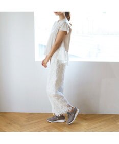 Riz raffinee 【le coq sportif×Riz raffinee】ヒールアップ厚底スニーカー