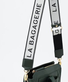 LA BAGAGERIE シープキルトWストラップスクエアショルダー