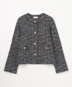 ANY SIS L ネップツイード ジャケット