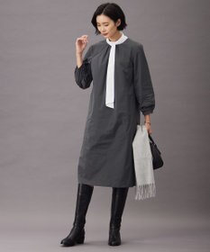 J.PRESS LADIES L 【WEB限定・洗える】グレイス メモリータフタ ワンピース