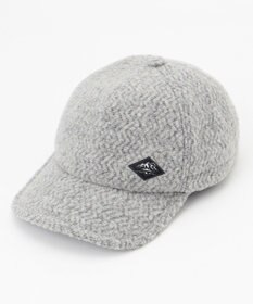 JOSEPH ABBOUD MOUNTAIN ヘリンボンウールフリースキャップ