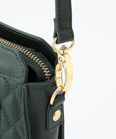 LA BAGAGERIE シープキルトWストラップスクエアショルダー