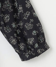 J.PRESS LADIES L 【WEB限定カラーあり・洗える】ラインフラワープリント ワンピース