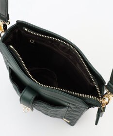 LA BAGAGERIE シープキルトWストラップスクエアショルダー