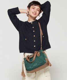 LA BAGAGERIE グリッドキルティングトート