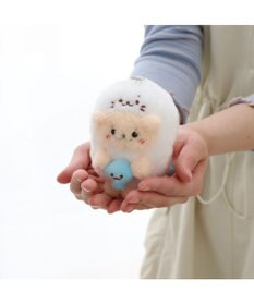 Mother garden しろたんになったらっこいぬ キーホルダー