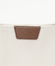 JOSEPH ABBOUD 【軽量/バッグINバッグ付き】ヘリンボンキャンバス トートバッグ