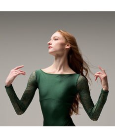 Chacott ロングスリーブレオタード