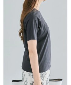 Te chichi パール&刺繍ロゴスタンダードTシャツ