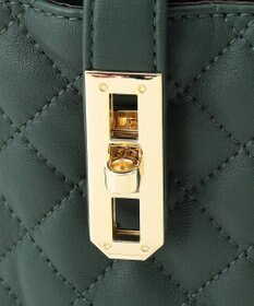 LA BAGAGERIE シープキルトWストラップスクエアショルダー