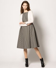 TOCCA 【洗える】GEOMETRIC FLOWER ドレス