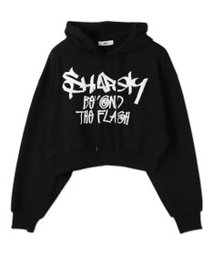 WEGO ハンドライティングショートパーカー