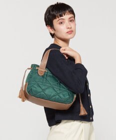 LA BAGAGERIE グリッドキルティングトート