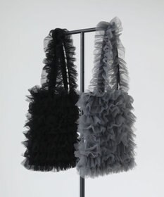 Green Parks ＯＴＯ．ＨＡ．　チュールフリルＡ４トートバッグ