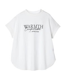 Green Parks フレンチスリーブ筆記体刺繍ロゴプルオーバー